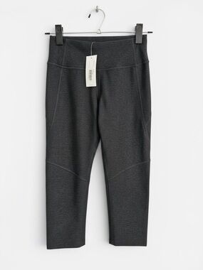 Outdoor Voices Kneecap Crop Charcoal Workout Legging